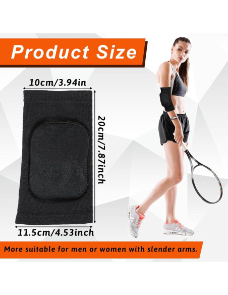 Protectores de Codo Deportivos LIQWEI Transpirables para Voleibol