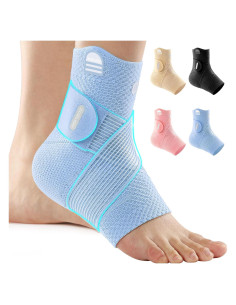 Soporte de Compresión para Tobillo ZOELION Azul Pequeño