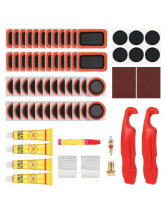 Kit de Reparación de Neumáticos de Bicicleta Smelish 80 Piezas