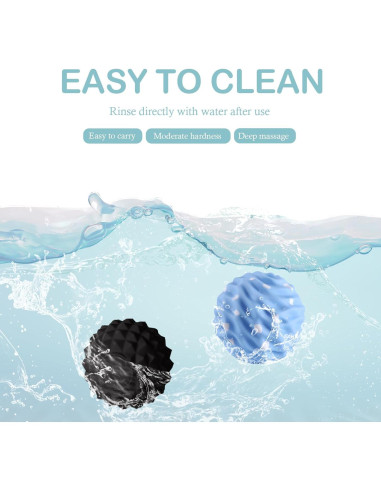 Bolas de Masaje Lacrosse JIEJUNJIE 8.18 cm - 2 Piezas