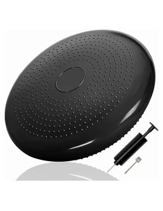 Disco de Equilibrio 34cm PVC Antideslizante con Inflador