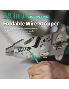 Pelacables 18 en 1 LYNCLYFELOOP Plegable con Bolsa 226g 2