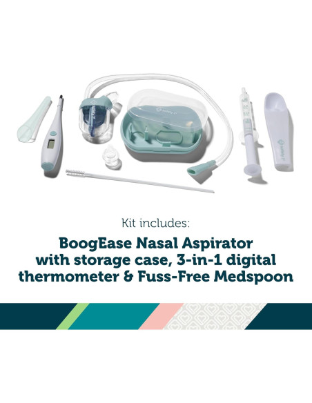 Kit de Cuidado Infantil Safety 1st - Aspirador Nasal, Termómetro 3-en-1