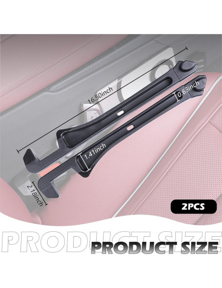 Organizador de Relleno Espacio Asientos Coche VKQTS 42x5.5cm