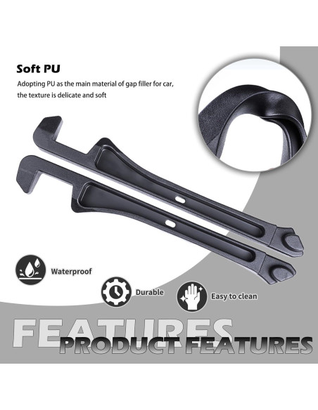 Organizador de Relleno Espacio Asientos Coche VKQTS 42x5.5cm