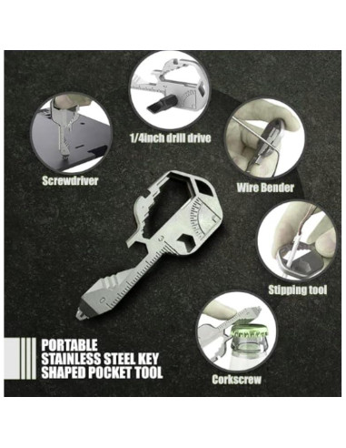 Tijeras de Trauma Multifuncionales Genérico 6 en 1 Acero Inoxidable