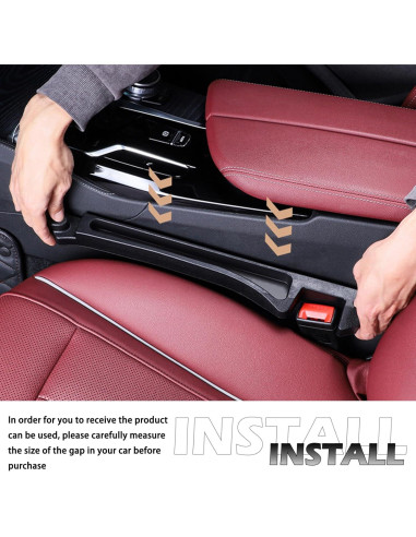 Organizador de Relleno Espacio Asientos Coche VKQTS 42x5.5cm