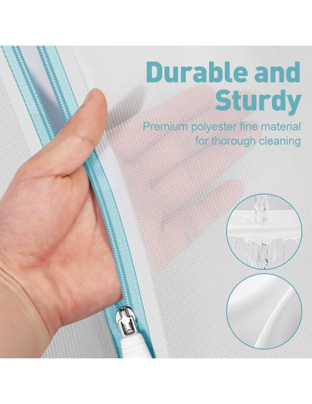 Bolsas de Lavandería de Malla RNOAFMU - 5 Piezas, 3 Tamaños Bolsas de Lavandería de Malla RNOAFMU - 5 Piezas, 3 Tamaños