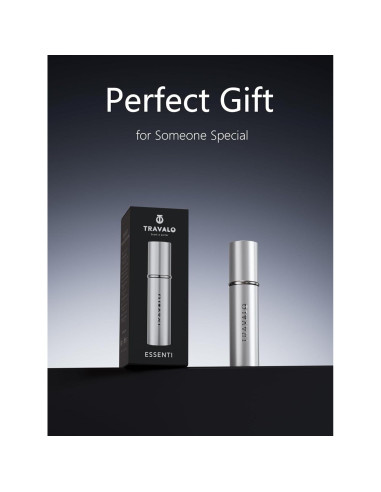 Atomizador de Perfume Recargable Travalo Essenti Plata 5ml