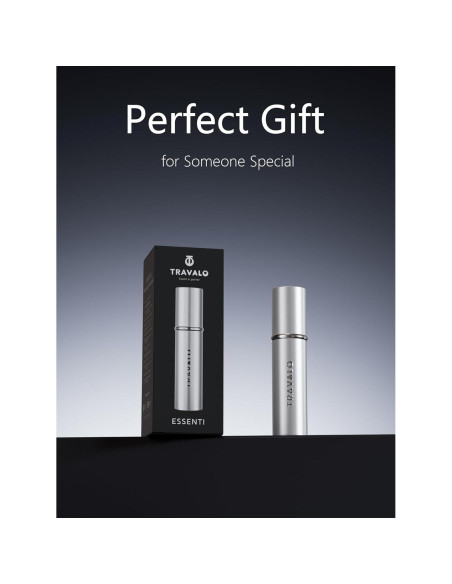Atomizador de Perfume Recargable Travalo Essenti Plata 5ml