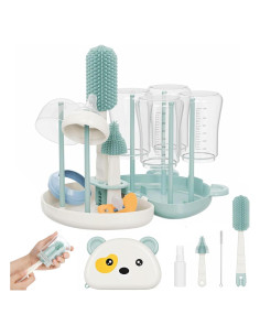 Kit de Limpiador de Biberones CandyHome 7 en 1 Verde