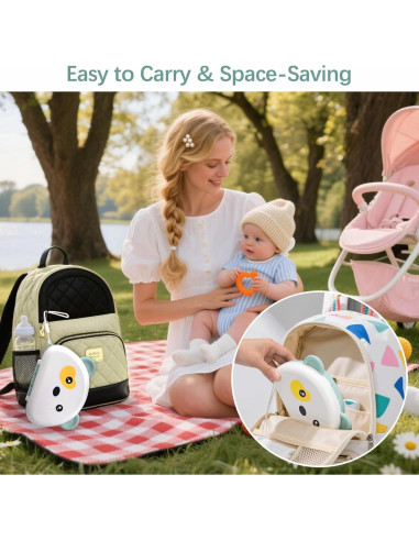 Kit de Limpiador de Biberones CandyHome 7 en 1 Verde