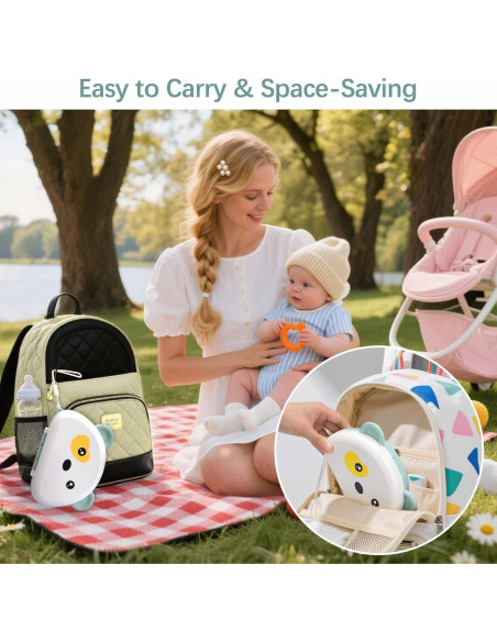 Kit de Limpiador de Biberones CandyHome 7 en 1 Verde