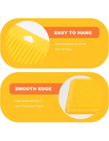 Tabla de Gnocchi BESTonZON 12 Pcs Plástico ABS 12.5x7.5cm