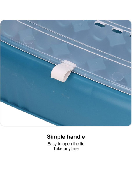 Caja de Almacenamiento de Huevos Topyond 24 Contenedores Verde Caja de Almacenamiento de Huevos Topyond 24 Contenedores Verde