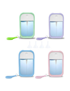 4 Botellas de Spray Reutilizables 50ml LYAPEONY para Viajes