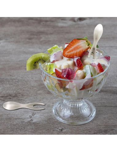 20 Sujetadores de Maíz LIDSCURA de Acero Inoxidable para BBQ