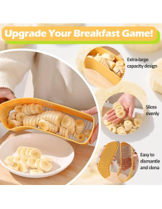 Cortador Multifuncional JAYVAR - Plátano, Huevos, Queso, Frutas 2