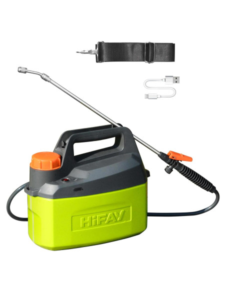 Pulverizador Eléctrico HIFAY ES4 4L Batería 4000mAh Verde