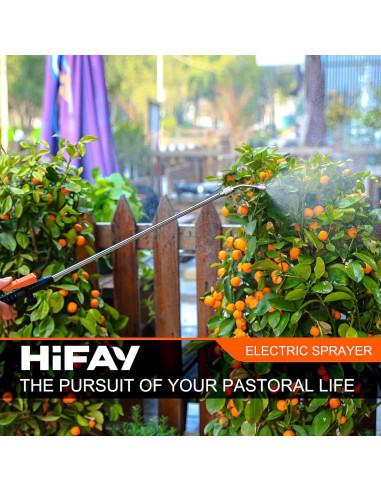 Pulverizador Eléctrico HIFAY ES4 4L Batería 4000mAh Verde