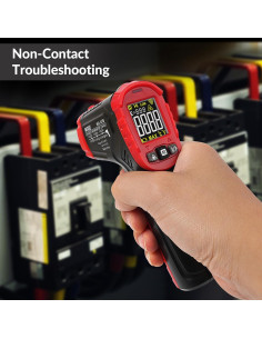 Pistola Termómetro Infrarrojo WGGE WG-127B -50C a 600C 2