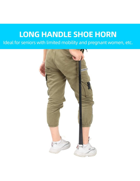 Ayuda para Ponerse Calcetines MXCOIRTP con Mango Largo 91.44 cm