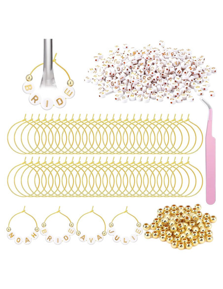 Kit de Encantos Personalizados para Copas de Vino Outus