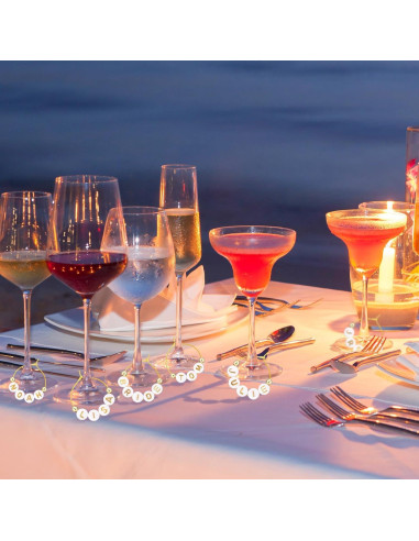 Kit de Encantos Personalizados para Copas de Vino Outus