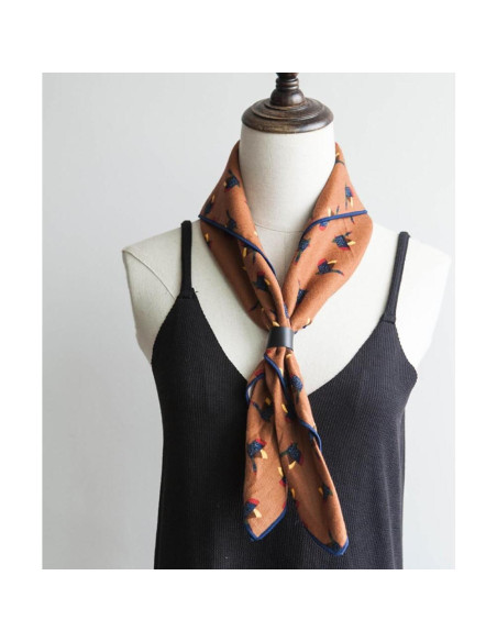 16 Hebillas de Bufanda de Cuero PU Luzen - Clips Coloridos 8.3x1.9cm