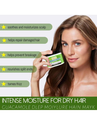 Máscara Capilar Hidratante ARHGOAT con Aguacate 354 ml