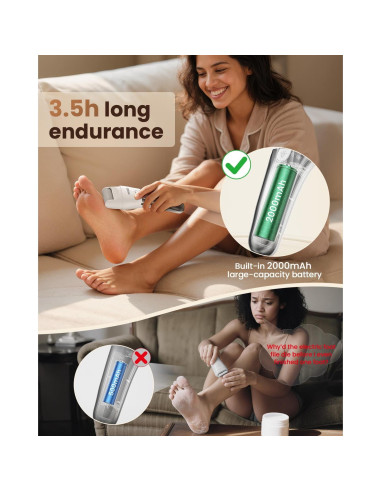 Removedor de Callos Eléctrico SVEMIN MJ-1 con Pantalla Digital