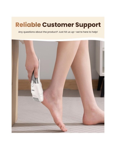 Removedor de Callos Eléctrico SVEMIN MJ-1 con Pantalla Digital