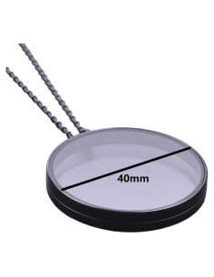 Collar Colgante Redondo Claro AERNJTSWTTY 10-40mm Acero Inoxidable