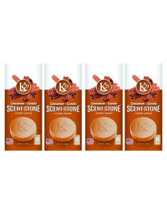 Ambientador de Piedra K29 Canela Sterling Teal - Paquete de 4