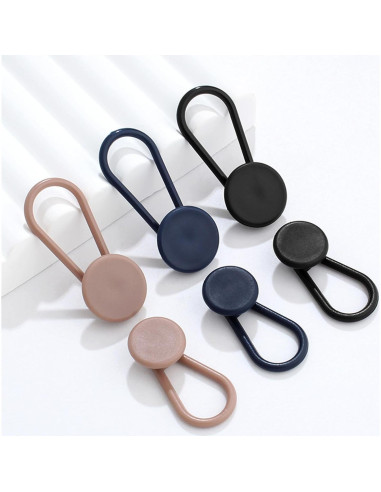 Extensores de Cintura para Pantalones JANCAN 14 PCS Ajustables