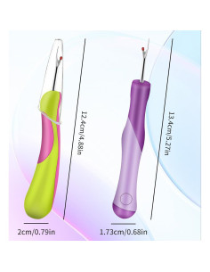 Desgarradores de Costura 2 Piezas - Herramienta Quita Puntos 2