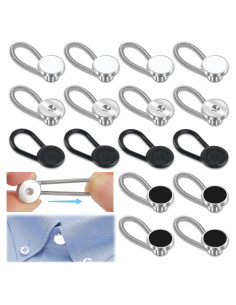 Extensores de Cuello para Camisas de Hombre PEASUG - 16 Pcs