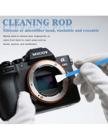 Kit de limpieza de lentes de cámara Kioguc 14 piezas