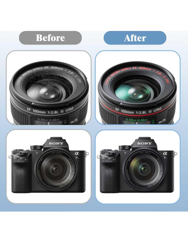 Kit de limpieza de lentes de cámara Kioguc 14 piezas