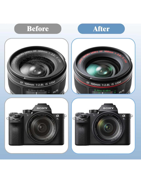 Kit de limpieza de lentes de cámara Kioguc 14 piezas