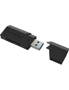 Lector de Tarjetas USB 3.0 SABRENT CR-UMSS para SD/MicroSD 2