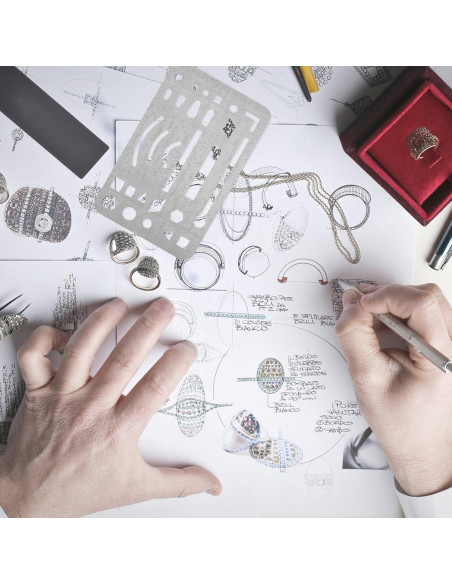 Escudo de Borrado Gadpiparty de Acero Inoxidable 9.1x5.2 cm