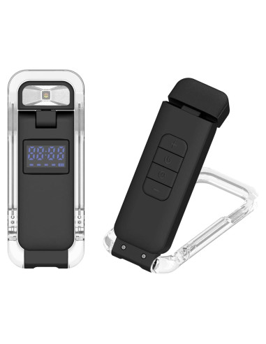 Luz de Lectura LED Recargable SFV Clip-on 3 Modos 80H Negro