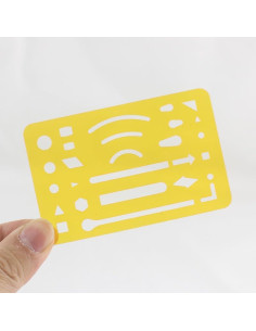 Escudo de Borrado KR. LIF 4-Pack Plantillas Transparentes 2