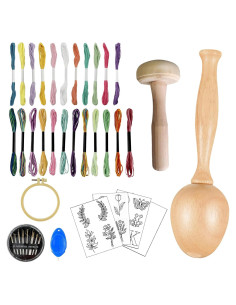 Set de Darnado Frayot con Hilos y Champiñón - 30 Piezas