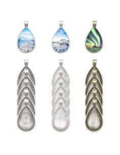 Bandejas de Colgante PENTA ANGEL 15 Pcs 3 Colores para Joyería