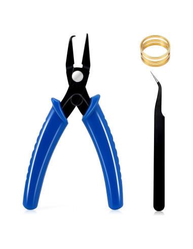 Alicates para Anillos Divididos URSKYTOUS - Azul Ergonomico