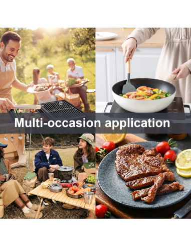 Set de 12 frascos de especias YRYUNRUI 170 ml con tapa shaker