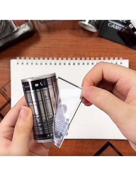 4 Rollos Cinta Washi Patrón Filmstrip QILANJO 2m x 5-7cm 4 Rollos Cinta Washi Patrón Filmstrip QILANJO 2m x 5-7cm