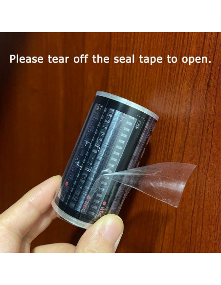 4 Rollos Cinta Washi Patrón Filmstrip QILANJO 2m x 5-7cm 4 Rollos Cinta Washi Patrón Filmstrip QILANJO 2m x 5-7cm